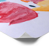 水彩ロポスター ポスター (角)