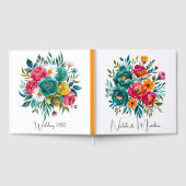 水彩ロマンス結婚ズ ゲストブック (全面)