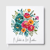 水彩ロマンス結婚ズ ゲストブック (正面)