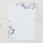 水彩ロマンス メニューカード メニュー (裏面)