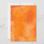 水彩ロマンス リハーサルディナー招待状 招待状 (裏面)