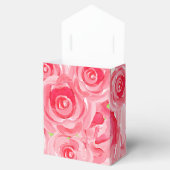 水彩ローズテントスタイル フェイバーボックス (オープン)