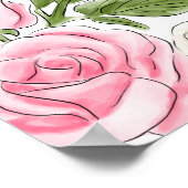 水彩ローズパーティ特別イベント ポスター (角)