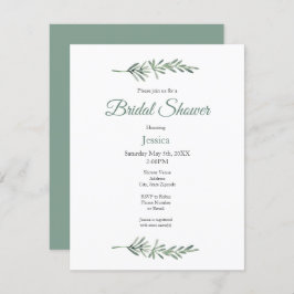 水彩ローズマリー 招待状