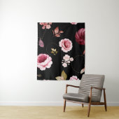 水彩ローズ 32 タペストリー (インサイチュ)
