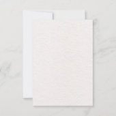 水彩ロータスフローラフリーハンドスケッチ カード (裏面)