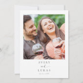 水彩ワイナリー結婚式招待状 招待状 (裏面)