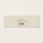 水彩ワイルドフラワーイヤリングバスケスタッド表示 (裏面)