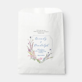 水彩ワイルドフラワークレストキューブ フェイバーバッグ