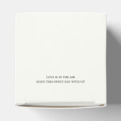 水彩ワイルドフラワークレストキューブ フェイバーボックス (上部)