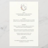 水彩ワイルドフラワークレストメニュー (正面)