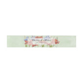 水彩ワイルドフラワーズ結婚式招待状invitati 招待状ベリーバンド (フラット)