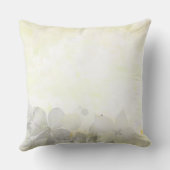 水彩ワイルドフラワーズ装飾用クッション クッション (裏面)