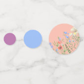 水彩ワイルドフラワーパステル コンフェッティ (正面)