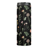 水彩ワイルドフラワーパターン タンブラー (裏面)