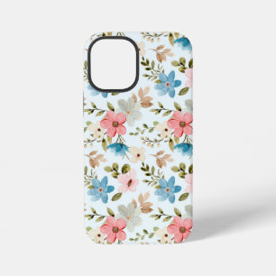 水彩ワイルドフラワーフローラルパターン–67676 iPhone 12 MINIケース