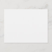 水彩ワイルドフラワーブルーミングベビーおむつラッフル エンクロージャーカード (裏面)