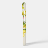 水彩ワイルドフラワーモノグラム Case-Mate iPhoneケース (裏面 / 左)