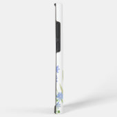 水彩ワイルドフラワーモノグラム SAMSUNG GALAXYケース (右側面)