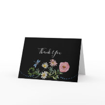 水彩ワイルドフラワー花ありがとうブライダル