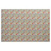 水彩ワイルドフラワー ファブリック (ヤード)