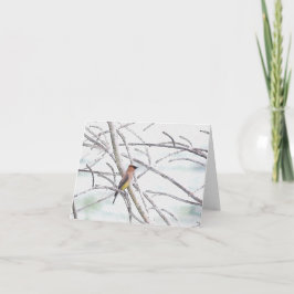 水彩ワックスウィングノート カード