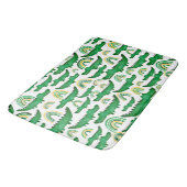 水彩ワニワニワニワニレインボーキッズ バスマット (アングル)