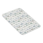 水彩ワンダーラスト矢印パターン マグネット (右側)