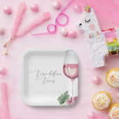 水彩ヴィノ・ビフォー・ヴァウズ・ペーパープレート ペーパープレート (パーティー)