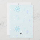 水彩ヴィンテージクリスマスウィンター格言 シーズンカード (裏面)