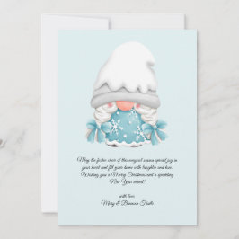 水彩ヴィンテージクリスマスウィンター格言 シーズンカード