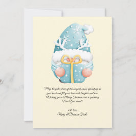 水彩ヴィンテージクリスマスウィンター格言 シーズンカード