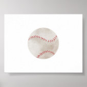 水彩ヴィンテージボールのポスター ポスター (正面)
