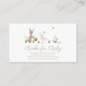 水彩ヴィンテージ子供部屋カモ エンクロージャーカード (正面)