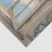 水彩ヴィンテージ窓シースケープシービーチ 薄葉紙 (詳細)