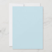 水彩ヴィンテージ オレンジのSave the Date セーブザデート (裏面)