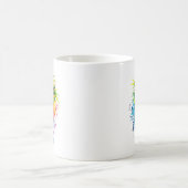 水彩七夕の木 コーヒーマグカップ (中央)
