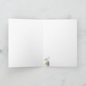 水彩七月ハッピー第四ビーチシーン空白の シーズンカード (内部)