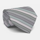 水彩上の黒いストライプ色のグレー紙 ネクタイ (ロール)