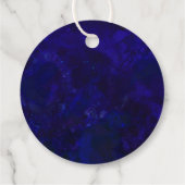 水彩下出書道モダン結婚の フェイバータグ (裏面)