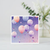 水彩不思議の国 サンキューカード (スタンド正面)