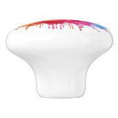 水彩世界を旅しようデザイン セラミックノブ (側面)