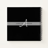 水彩世界地図トラベラーズジャーナル イニシャル入り ノートブック (裏面)