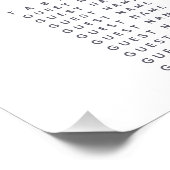 水彩世界地図結婚シーティングプラン フォトプリント            (角)