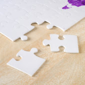 水彩世界地図08紫 ジグソーパズル (側面)