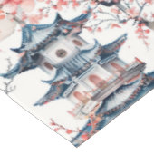 水彩中国の塔(さくらんぼ) テーブルクロス (アングル)