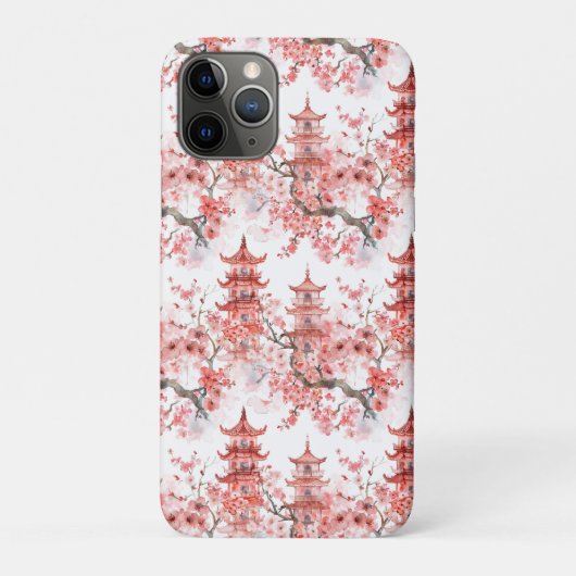 水彩中国の塔(さくらんぼ) Case-Mate iPhoneケース (裏)