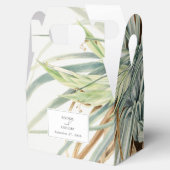 水彩中性素朴ボホボタニカル結婚ズ フェイバーボックス (オープン)