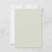 水彩中性素朴ボホボタニカル結婚ズ 出欠カード (裏面)