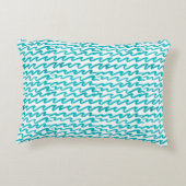 水彩亀しぼり波 アクセントクッション (裏面)